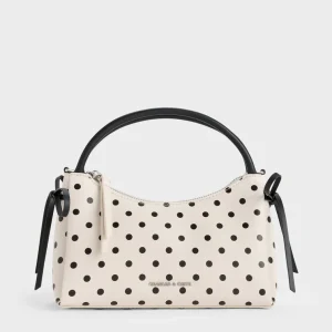 Túi xách phom chữ nhật Hazel Polka-Dot