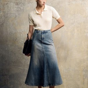 Chân Váy Jean Cá Tính