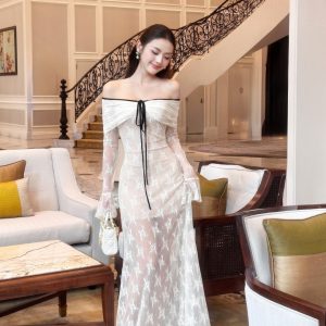 Váy Trễ Vai Dự Tiệc Cao Cấp